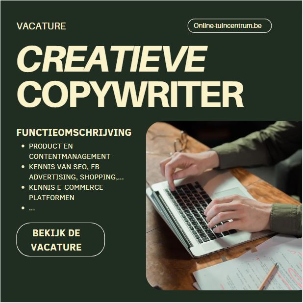 Vacature copywriter
