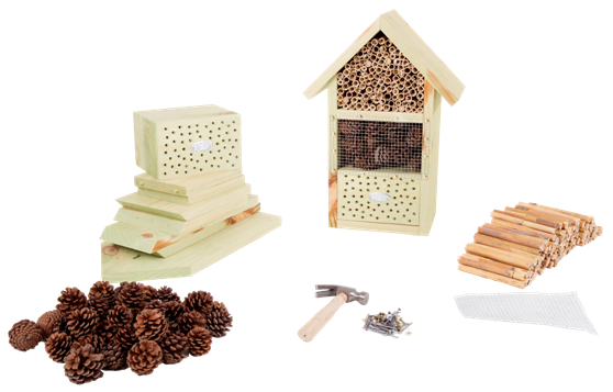 Bouwpakket insectenhotel bouwen