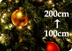 Kunstkerstbomen 1 tot 2 meter