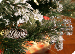 Smalle kunstkerstbomen