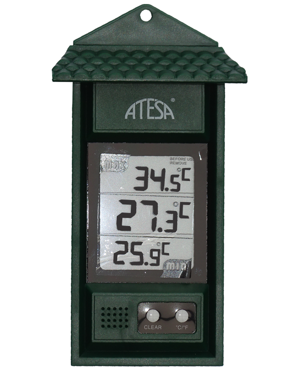 Van Ananiver verwennen Digitale thermometer voor buiten | Min - Max meter