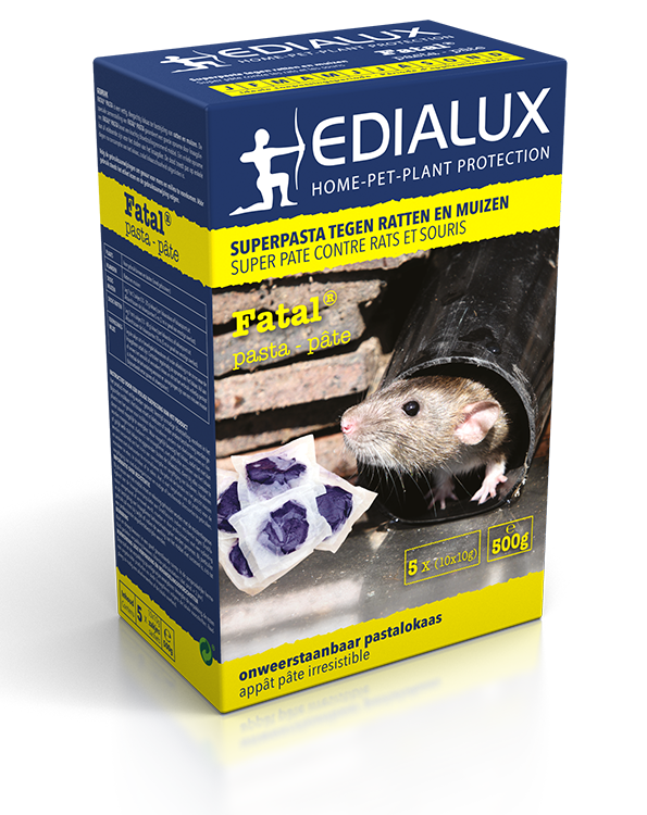 Edialux Fatal Pasta Am Muizengif En Rattengif 150g