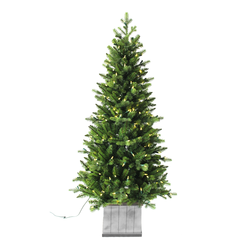 met lichtjes "Nordic Christmas" 137cm | Realistische kerstboom voor huis of kantoor