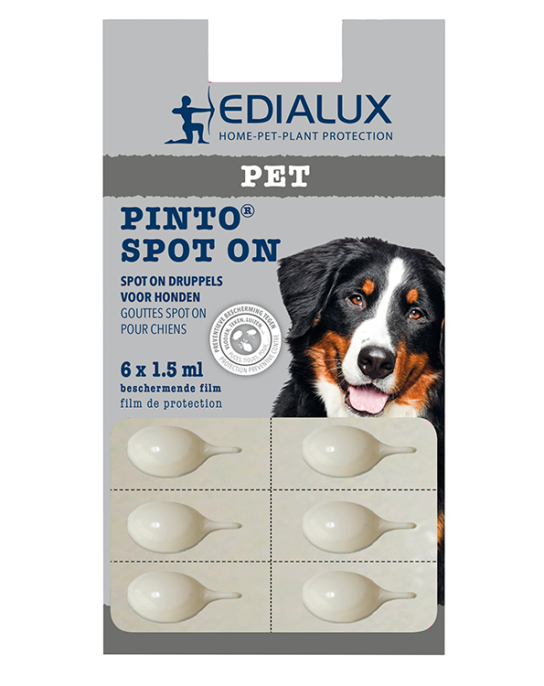Zelden etiket Verbeteren Beste middel tegen teken en vlooien bij honden 6 x 1,5ml