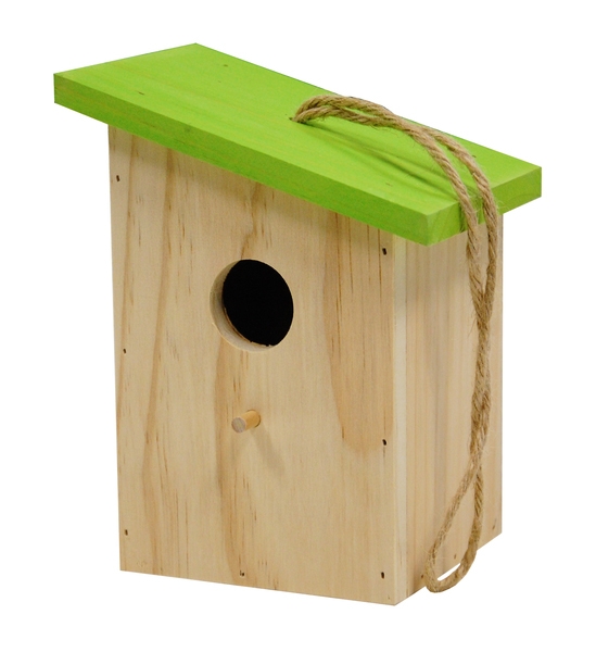 Condenseren Schuldig Schaken Nestkast koolmees kopen? Prachtig houten kastje met groen dakje