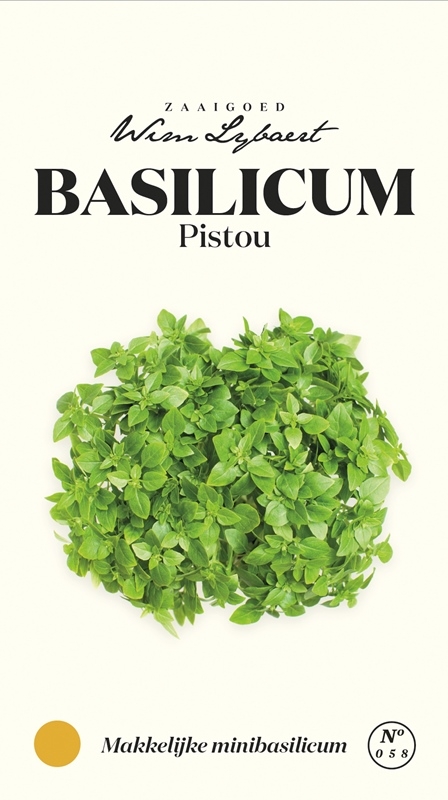Wim Lybaert zaden | Basilicum Pistou 