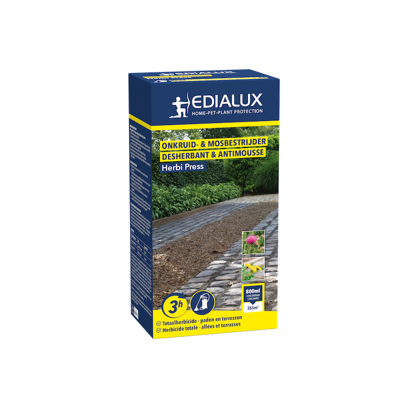 Edialux Totale Onkruidbestrijder | Herbi-Press XL(800 ml)