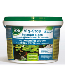 Groene algen bestrijden in vijver met Alg-Stop 5kg