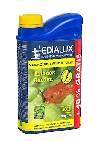 Arionex Garden slakkenkorrels 500g+40% gratis