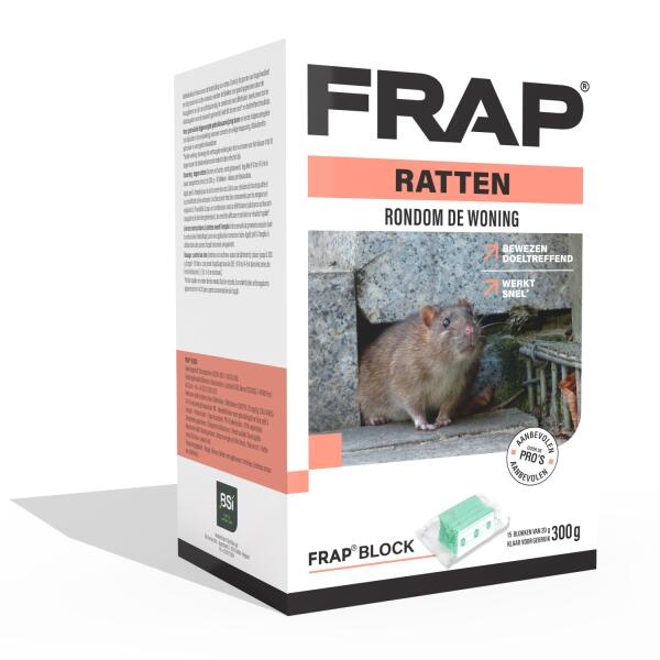 FRAP® BLOCK Tegen Ratten - rondom woning