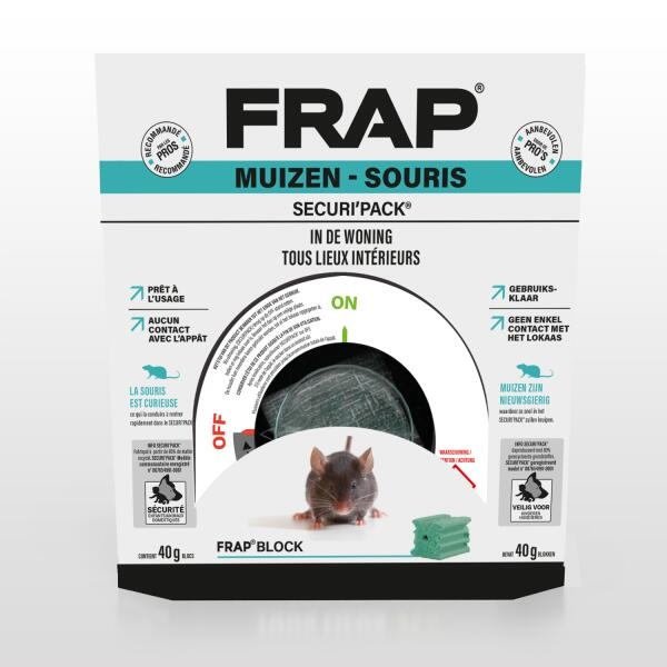 FRAP® BLOCK Securi'Pack Tegen Muizen - alle ruimtes