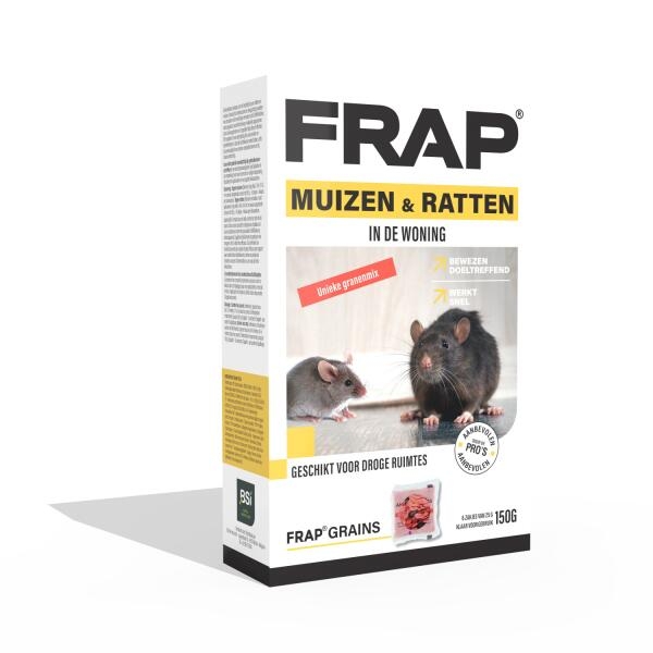 FRAP GRAINS Tegen Muizen & Ratten - woning