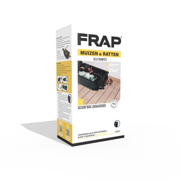 FRAP® SECURIBOX Voor Muizen & Ratten - alle ruimtes