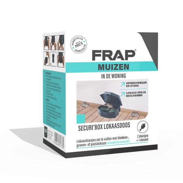 FRAP® SECURIBOX Voor Muizen - alle ruimtes (2 st)
