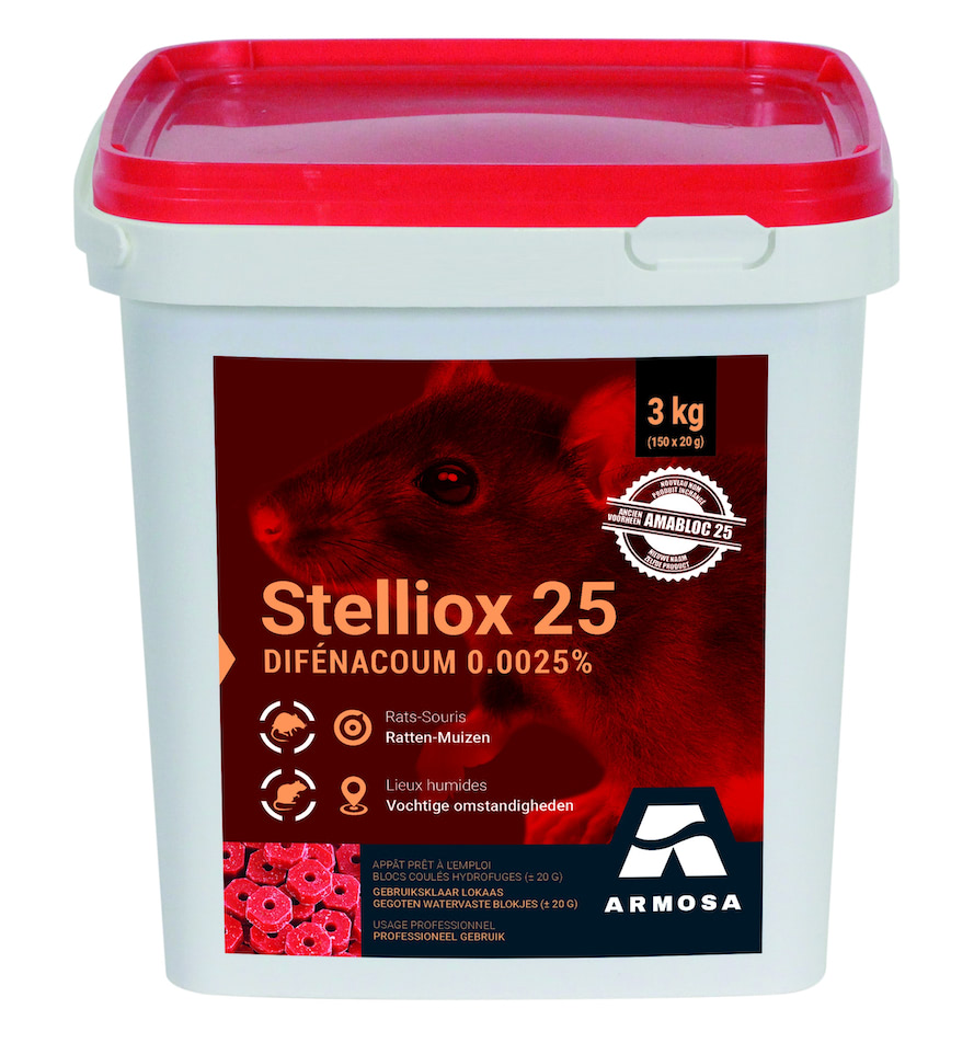 Blok Rattengif voor buiten 3 kg 