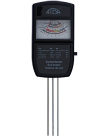 Bodemtester 4 in 1 pH meter voor zuurtegraad, voeding, licht en vochtigheid