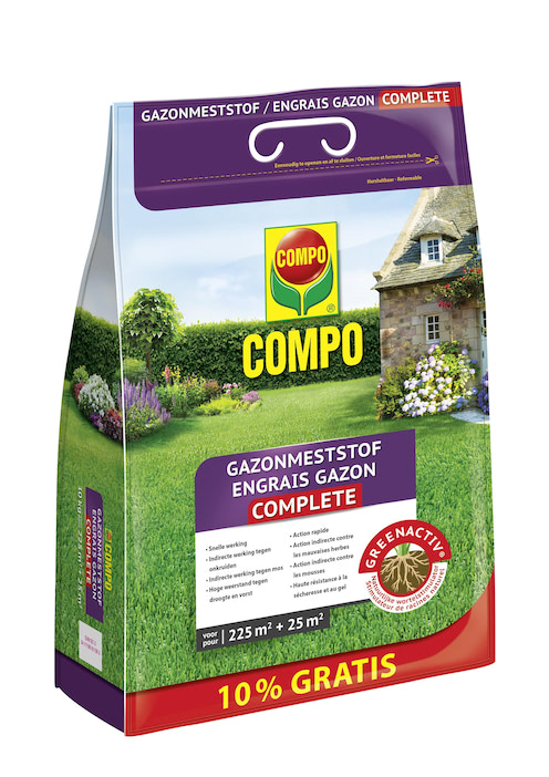 Compo gazonmeststof complete 250m