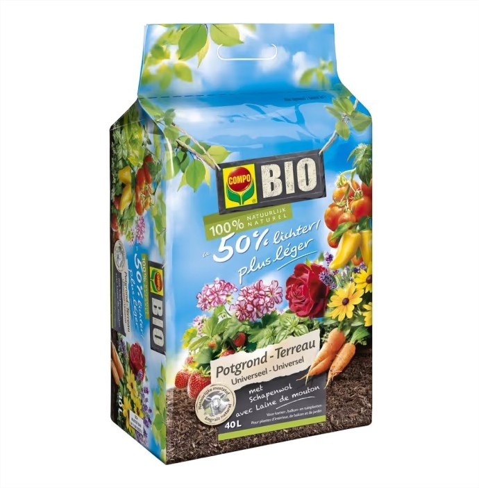 Compo BIO potgrond Beste van de Test
