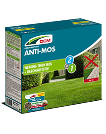 DCM Gazonmeststof met Anti mos 60m