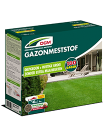 DCM Gazonmeststof voor een diepgroen gazon 40m