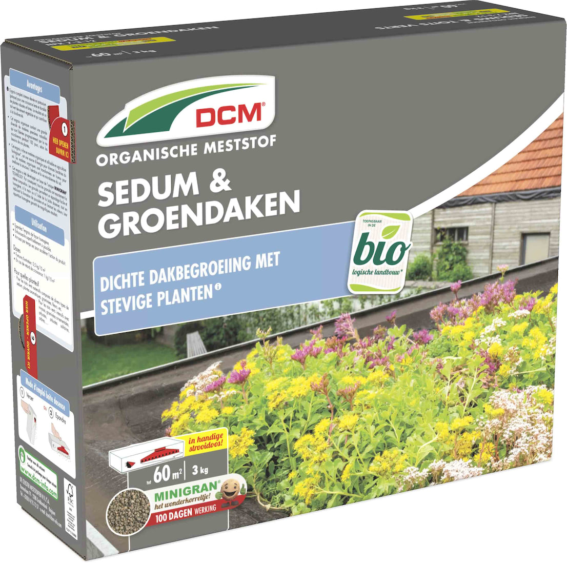 DCM Meststof voor sedum & groendaken 60m²