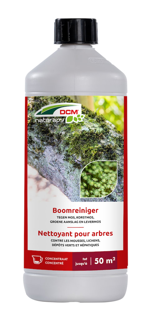 Mos op fruitbomen bestrijden met DCM Boomreiniger
