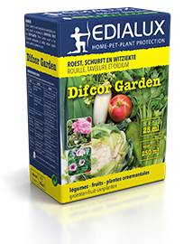 Edialux Difcor Garden tegen ziekten op groenten, fruit en sierplanten 25ml