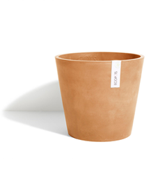 Ecopot's Amsterdam Rond Taps Terracotta 20x18cm