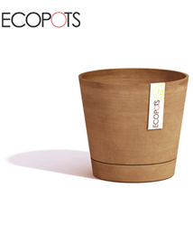 ECOPOTS Venice bloempot met drainagesysteem Terracotta 30cm