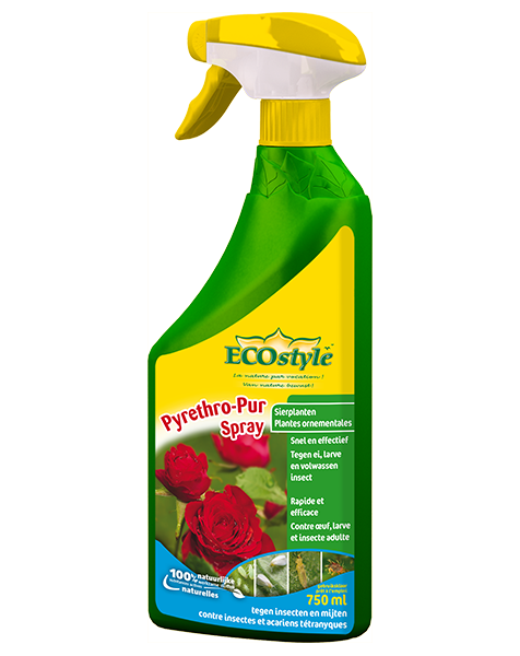 Pyrethro Pur Spray tegen insecten op sierplanten 750ml