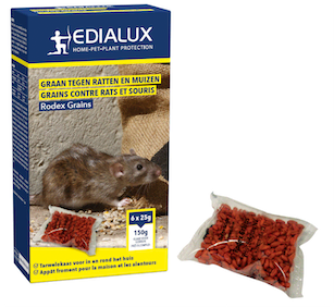 Edialux Rodex Graan muizenvergif 150g