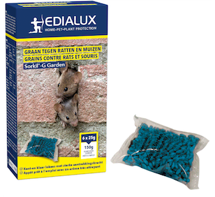 Edialux Sorkil G Muizen- en rattenvergif 150g