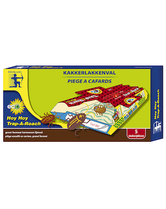 Kakkerlakkenval Hoy Hoy tegen kruipende insecten 5 stuks