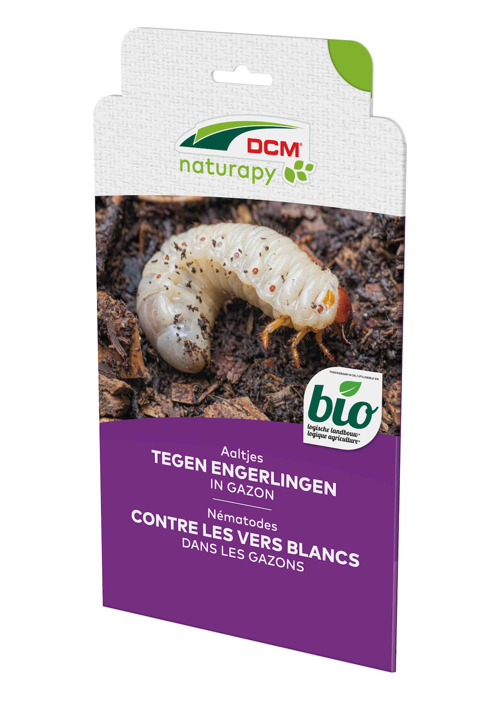 Engerlingen in gazon bestrijden met aaltjes 100m DCM Naturapy 