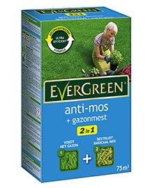 Evergreen 2 in 1 Anti-mos + Gazonmest 75m