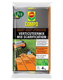 Compo Verticuteermix 3 in 1 Gazonmest na verticuteren 150m