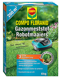  Meststof voor robotmaaiers Compo Floranid 6kg