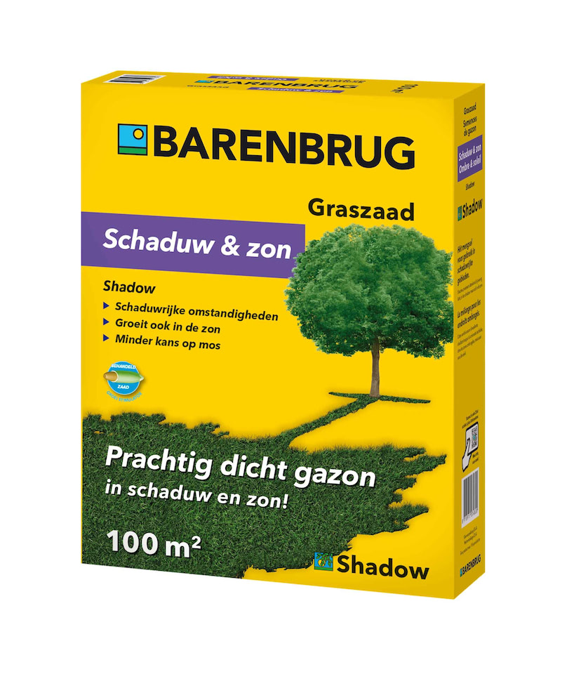 Graszaad Barenbrug Schaduw gras 100 m²