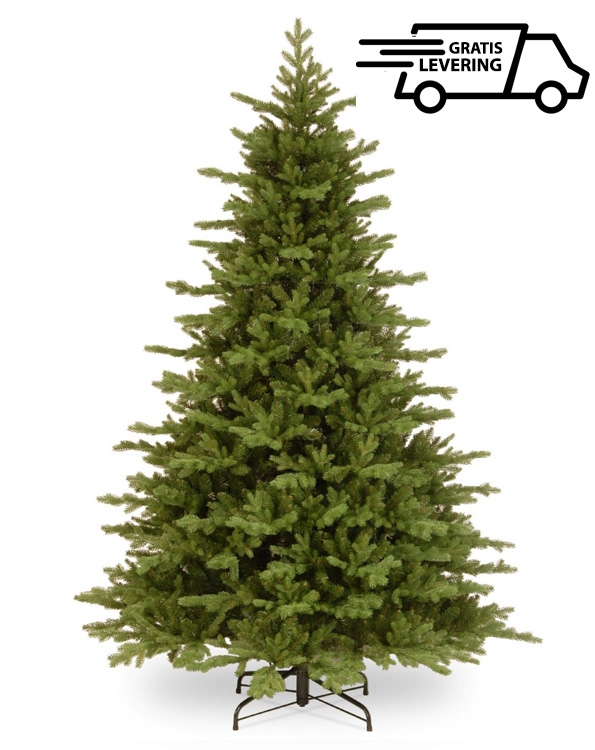 Groene kunstkerstboom Jingles L 243cm 