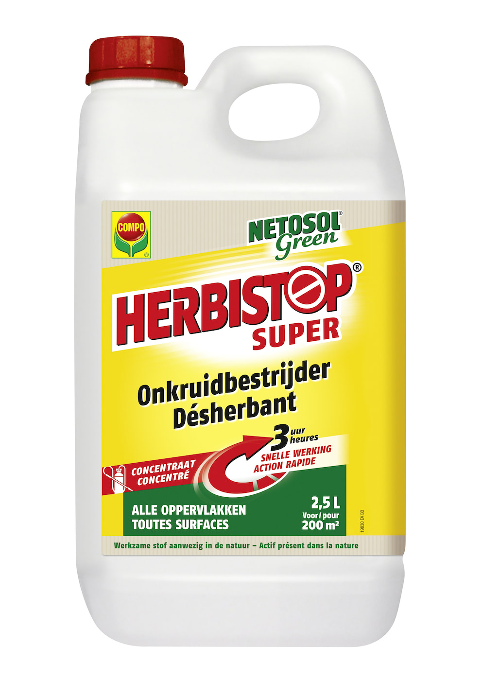 Herbistop onkruidbestrijder in concentraat  2,5L