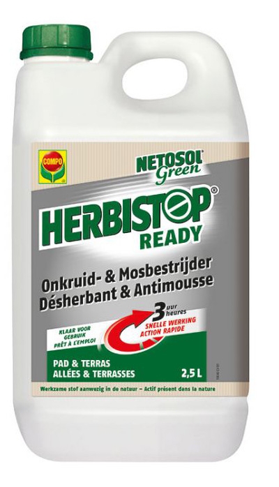 Herbistop gebruiksklare onkruidbestrijder pad en terras 2,5L