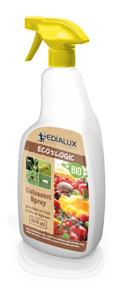 Insecten bestrijden in moestuin Colzasect Spray 800 ml