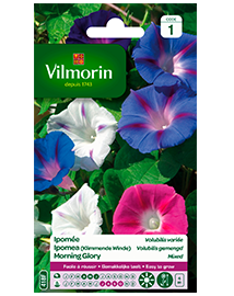 Bloemzaden Ipomea Volubilis Gemengd 4g