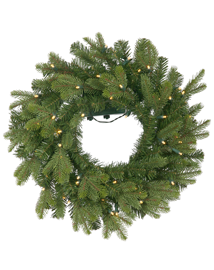 Kerstkrans met verlichting voor buiten Nordic Crown 76cm