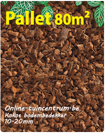 Kokos bodembedekker per pallet 80m