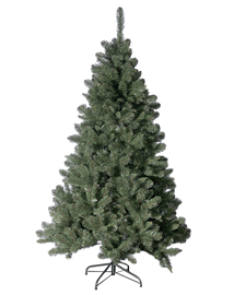 Donkergroene kunstkerstboom Everdell 180cm