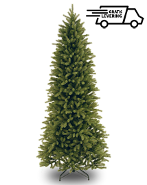 Hoge smalle kunstkerstboom Tall Fraser 213cm