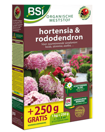 Meststof hortensia & rhododendron 1000+250g