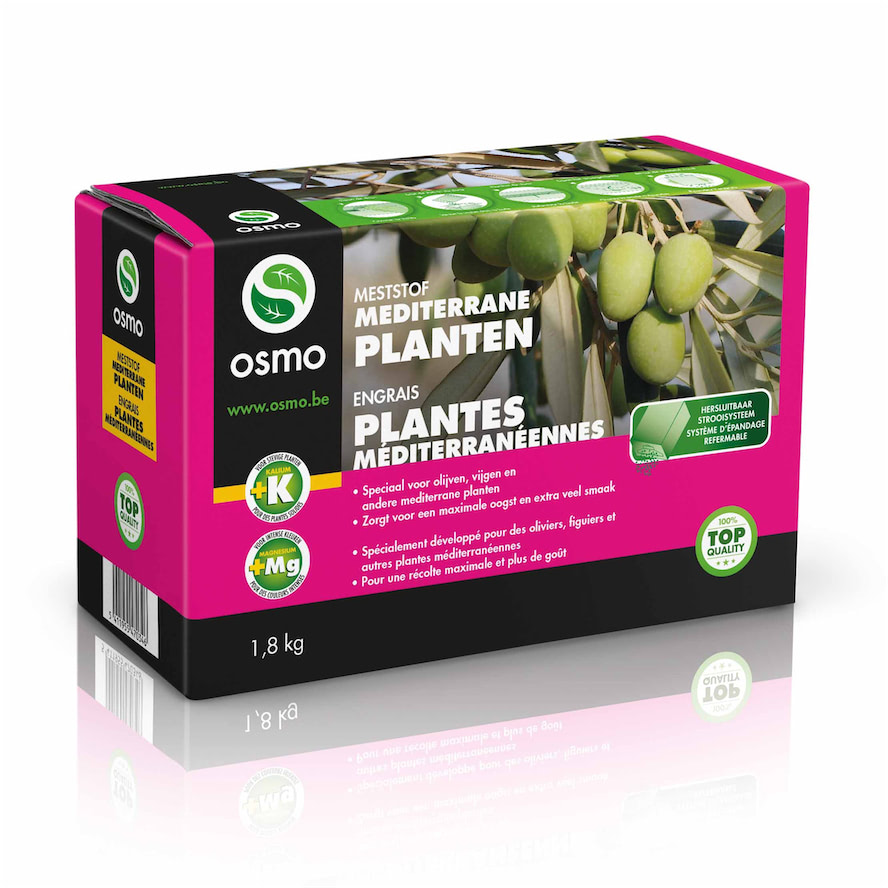 Meststof voor Mediterrane Planten Bio 1.8 Kg