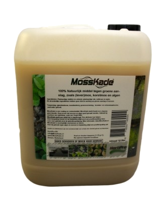 Mosskade Concentraat tegen groene aanslag en mos 5L